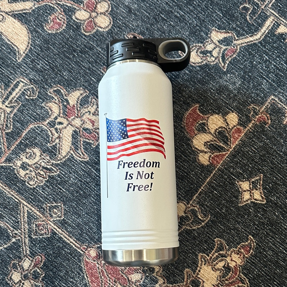 Polar Camel Brand New White Freedom Water Bottle
